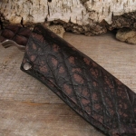 Arno Bernard Predator Series Saltwater Croc in Water Buffalo Sheath