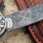 Bruce Bump Folder in hinge detail